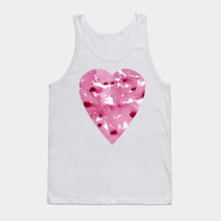 Poppies (heart) Tank Top